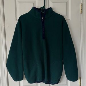 Avalanche Men's Teal Zip-Up Sweater